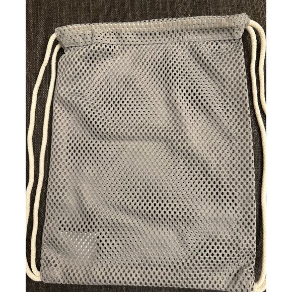 Brand New Thom Browne Mesh Gym Bag / Drawstring Backpack, Gray
. Yours for? - Picture 2 of 3